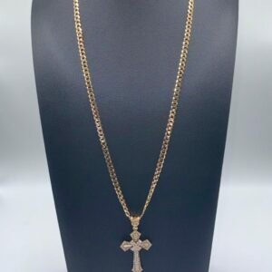 Cadena Corte Brillo 10K – 5 mm x 24"